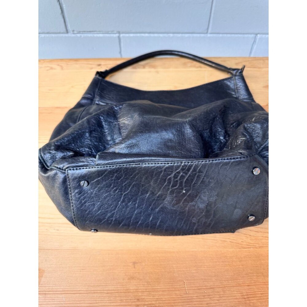 Tory Burch Bag hobo Shoulder bag Leather Black - Picture 10 of 15